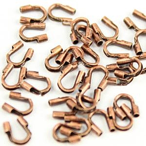 Wire Guards/Thread Guards - Antique Copper (30pcs)
